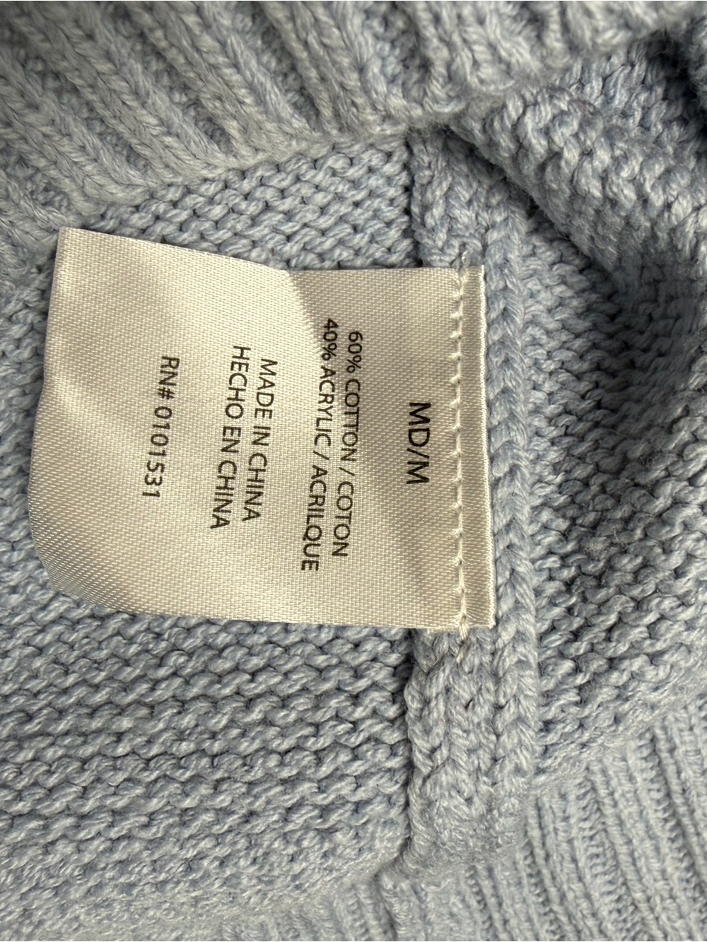 Mighty Fine Light Blue Crewneck Sweater with Red Lobster Graphic - Picture 8 of 8